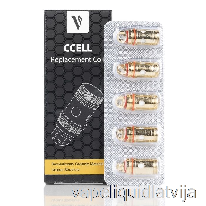 Vaporesso Ccell Keramikas Rezerves Spoles 0.5ohm Ss316l Vape šķidrums